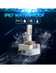 Sinoparcel D1S LED Headlight Bulb - 300% More Brightness 6000K 35W Xenon HID Replacement Lights -2Pcs