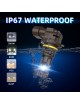Sinoparcel Upgrade 9005/HB3 LED Headlight Bulbs,20000 Lumens/Set 6500K,High Beam Halogen Replacement,Pack of 2