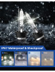Sinoparcel D2R Headlight Bulb -8000K 35W Replacement Xenon HID Bulb -2 Yrs Warranty- Pack of 2